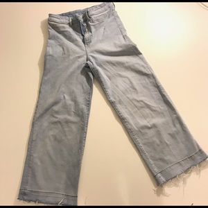 H&M wide flare jeans